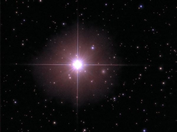 The star Mirach.