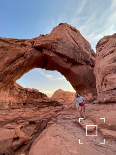 Natural Bridge at Gouldings Campground, UT