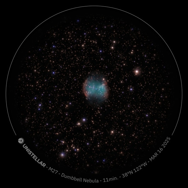 M27 - Dumbbell Nebula.