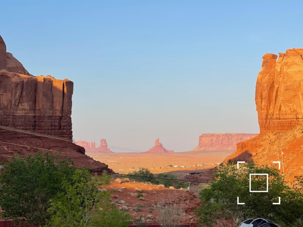 View of Monument Valley, UT
